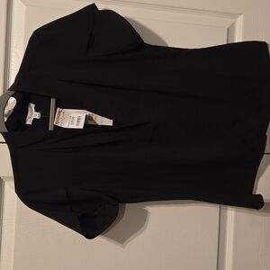 Calvin Klein Black Short Sleeve Blouse